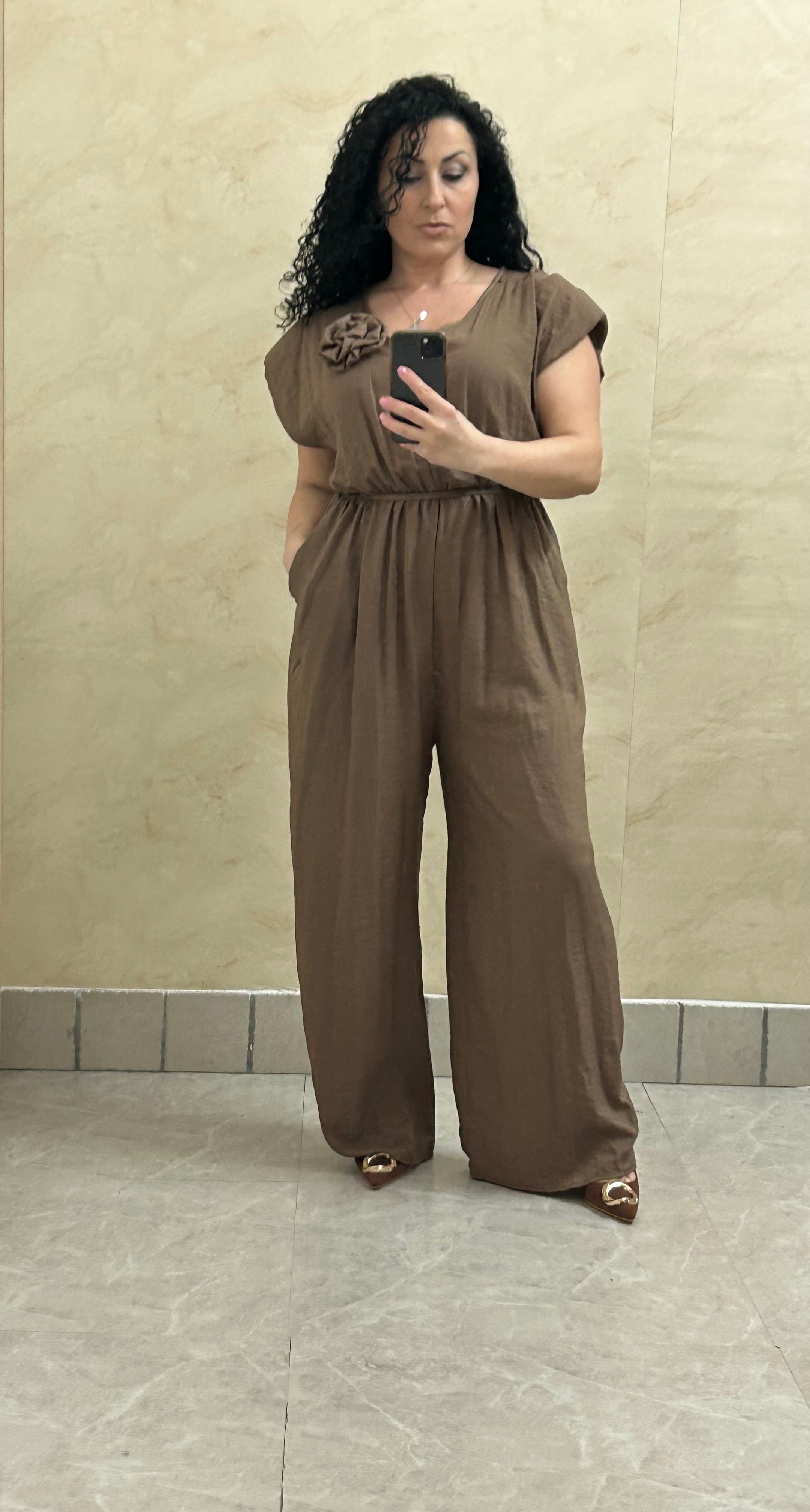 Jumpsuite romantica