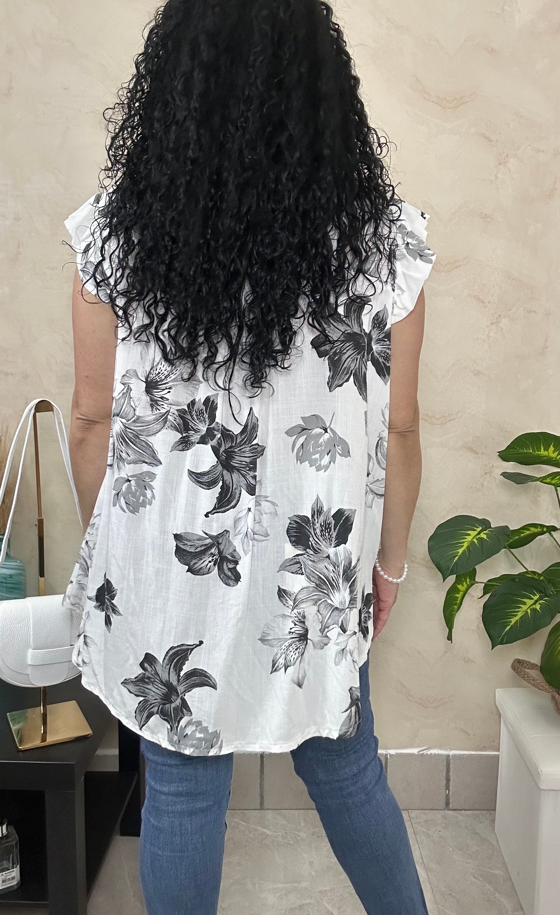 Camicia Flowers