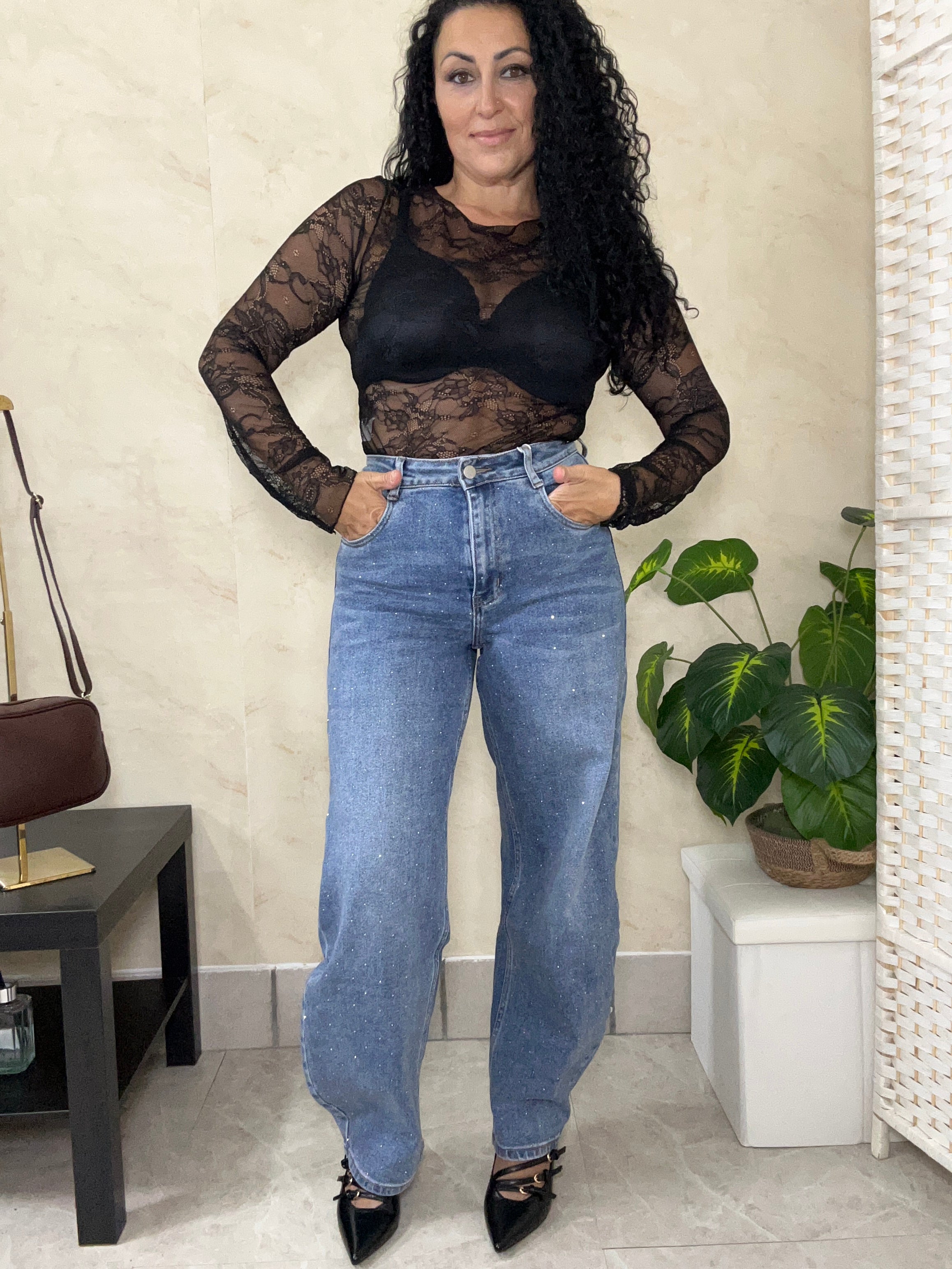 Jeans brillantini Luisa